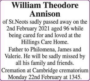 William Theodore Annison