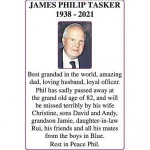 JAMES PHILIP TASKER