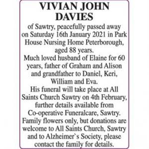 VIVIAN JOHN DAVIES