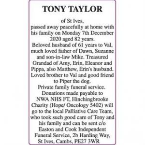 TONY TAYLOR