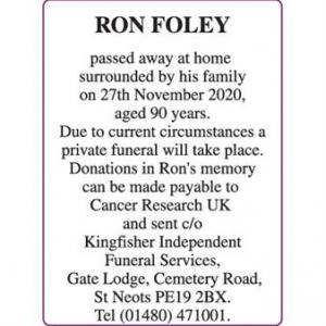 RON FOLEY