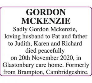 GORDON MCKENZIE