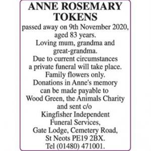 ANNE ROSEMARY TOKENS