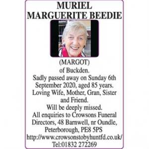 MURIEL MARGUERITE BEEDIE