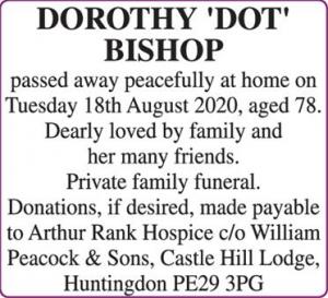 DOROTHY BISHOP DOT