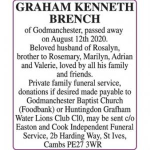 GRAHAM KENNETH BRENCH