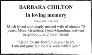 BARBARA CHILTON