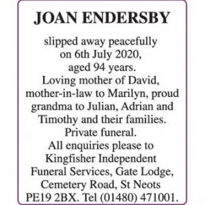 JOAN ENDERSBY