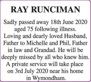 RAY RUNCIMAN