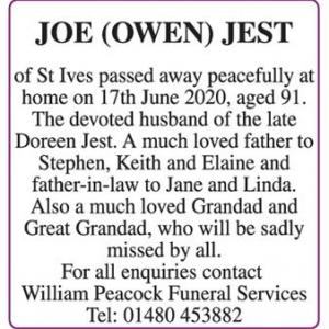 JOE (OWEN) JEST