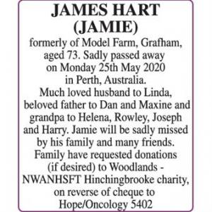 JAMES HART
(JAMIE)