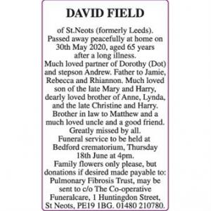 DAVID FIELD