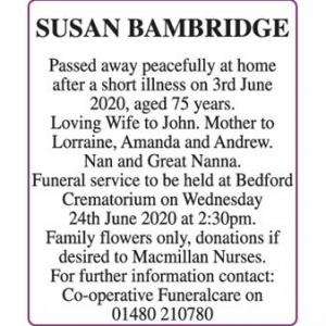 SUSAN BAMBRIDGE