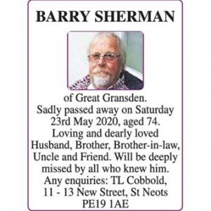 BARRY SHERMAN