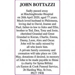 JOHN BOTTAZZI