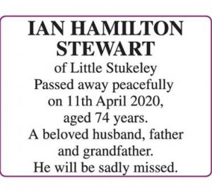 IAN HAMILTON STEWART