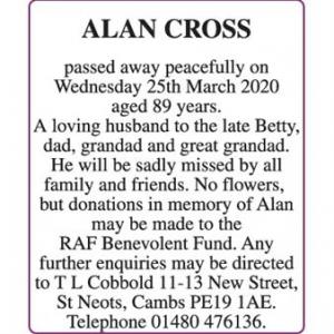 ALAN CROSS