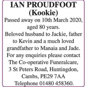 IAN PROUDFOOT