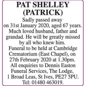 PAT SHELLEY
(PATRICK)