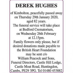 DEREK HUGHES