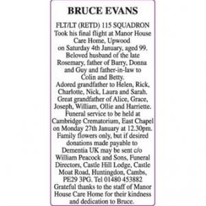 BRUCE EVANS