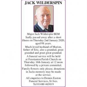 JACK WILDERSPIN