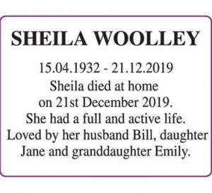 SHEILA WOOLLEY