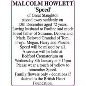 Malcolm Howlett