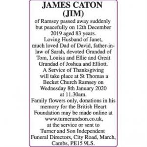 JAMES CATON (JIM)