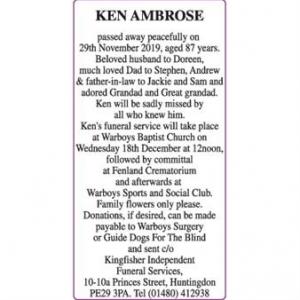 KEN AMBROSE