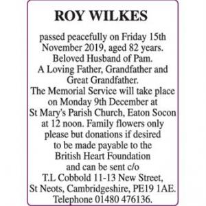 ROY WILKES