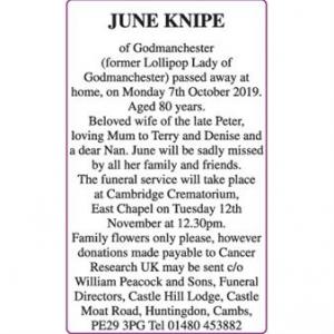 JUNE KNIPE