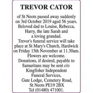 TREVOR CATOR