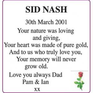 SID NASH