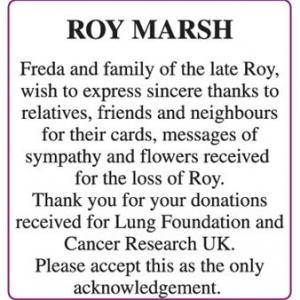 ROY MARSH