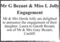 Mr G Bezant & Miss L Jolly