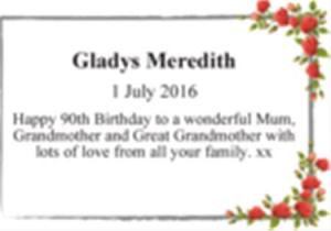 Gladys Meredith