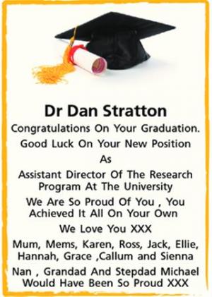 Dr Dan Stratton