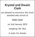 Krystal and Dwain Clark