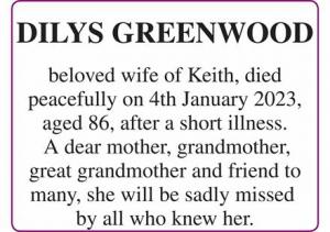 DILYS GREENWOOD