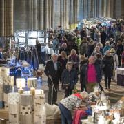 Ely Cathedral Christmas Gift and Food Fair draws in visitors from across the country. Picture: KEITH HEPPELL