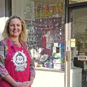 Owner Chrissy Bennett of Crafty Monkeys in St Neots