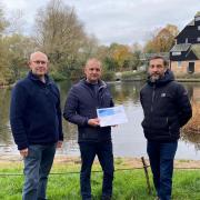 Cllr Jon Neish, Cllr Steve Hodgson, and Cllr Simon Bywater.