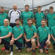 St Ives Hockey Club men\'s first team (back row): Adam Wilson, Matt Bamford, Simon Johnson, Mike England, David McCarter, Charlie McCarter, Iain McIntosh. (front row): Ben Hildrey, James Harris, David Haslegrave, Alex Prestage, Rory Mooney, Dave Land,