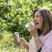 The Met Office said that grass pollen levels will begin to “rise to high” as a result of a spell of settled weather