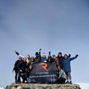 The SR Fitness Team at the top of Ben Nevis.