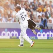 England wicketkeeper Jonny Bairstow helped remove protestors from the Lords ground.