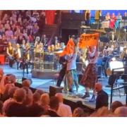 Two Just Stop Oil protestors interrupted the First Night of the Proms at London's Royal Albert Hall