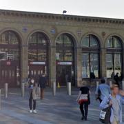 Commuters were targeted on a Cambridge railway line