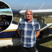 Tim Procter, who was once petrified of flying, has built a Sandpiper Boeing 737-800 Flight Simulator in his Somersham garden.